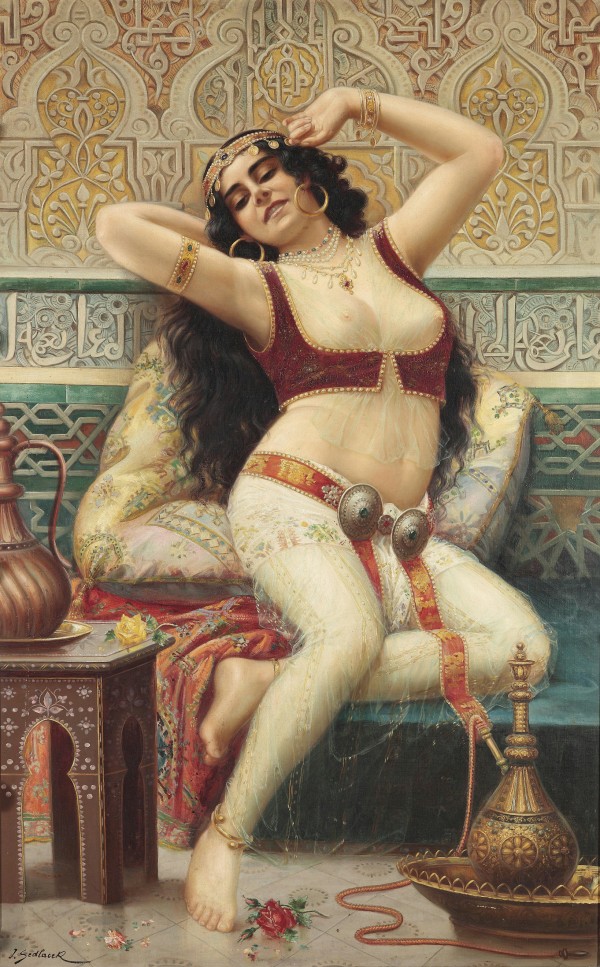 A Harem Beauty by Stephan Sedlacek